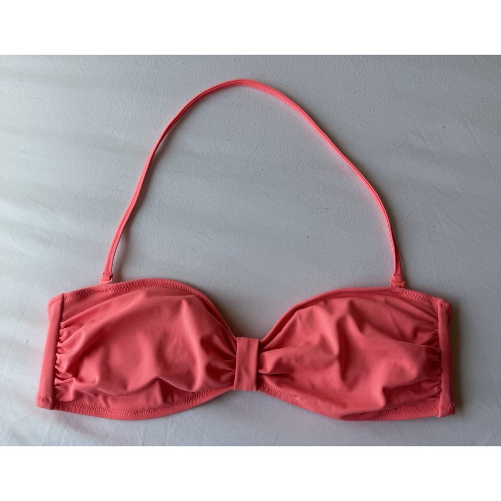 Victorias Secret Pink Strawberry Hot Pink Bikini‎ Top Medium 2012 Swimsuit
